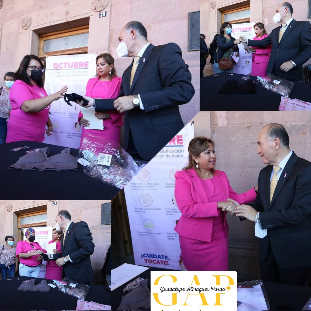 ¡Seguimos en la lucha vs el #CáncerDeMama!
La prevención es fundamental,para salvar vidas.#Exploráte
Durante las jornadas informativas contra el cáncer mamario,nos acompañó <a href="/EF_Galindo/">Enrique Galindo C</a>,Pdte Municipal en #SLP
#OctubreRosa
¡Seguimos trabajando desde la Instancia de las Mujeres SLP!