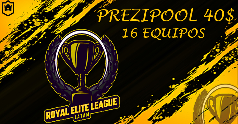 #REL / 👑 DIVISION VIP 👑 / INSCRIPCIONES ABIERTAS🔥

💎 SEASSON 1 - ☑️ 16 EQUPOS

🏆PrizePool: $40💰

📋 Costo de inscripción: $4.45 vía PayPal (ya incluye comisión).

📩 Datos sobre el pago y mas información por MD.