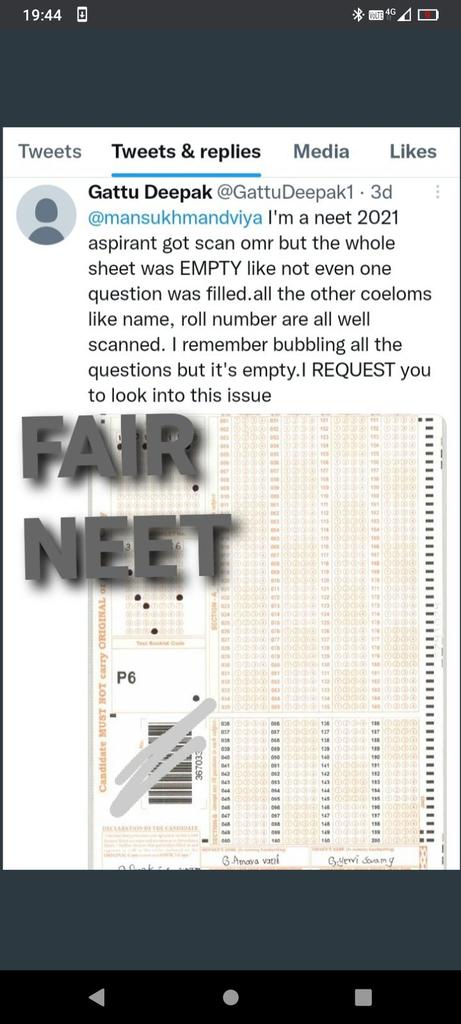 doodle12222's tweet photo. Extreme level of blunder by our repected @DG_NTA 
#NEETINJUSTICE https://t.co/n31lDs717H