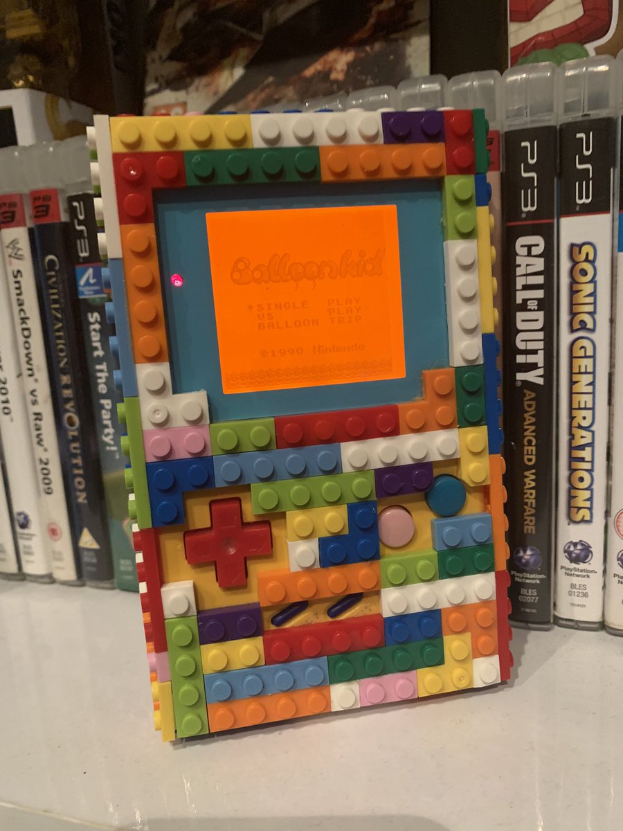 KRASHOVARIDE's tweet image. A little something I put together with bits lying around… #gameboy #gameboymods #handheldcollector #retrocollector #moddedgameboyclub #gamingcommunity #nintendo