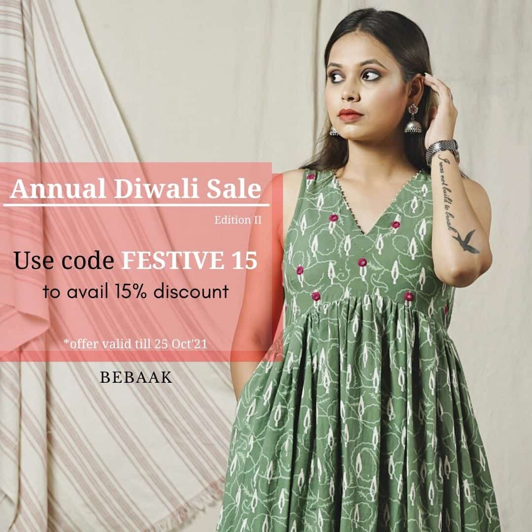 BebaakStudio's tweet photo. Shop the collection on 15% off on https://t.co/YCQw2jBJdK 
#diwalishopping #Special #diwalisale https://t.co/i1F1t4kLRg