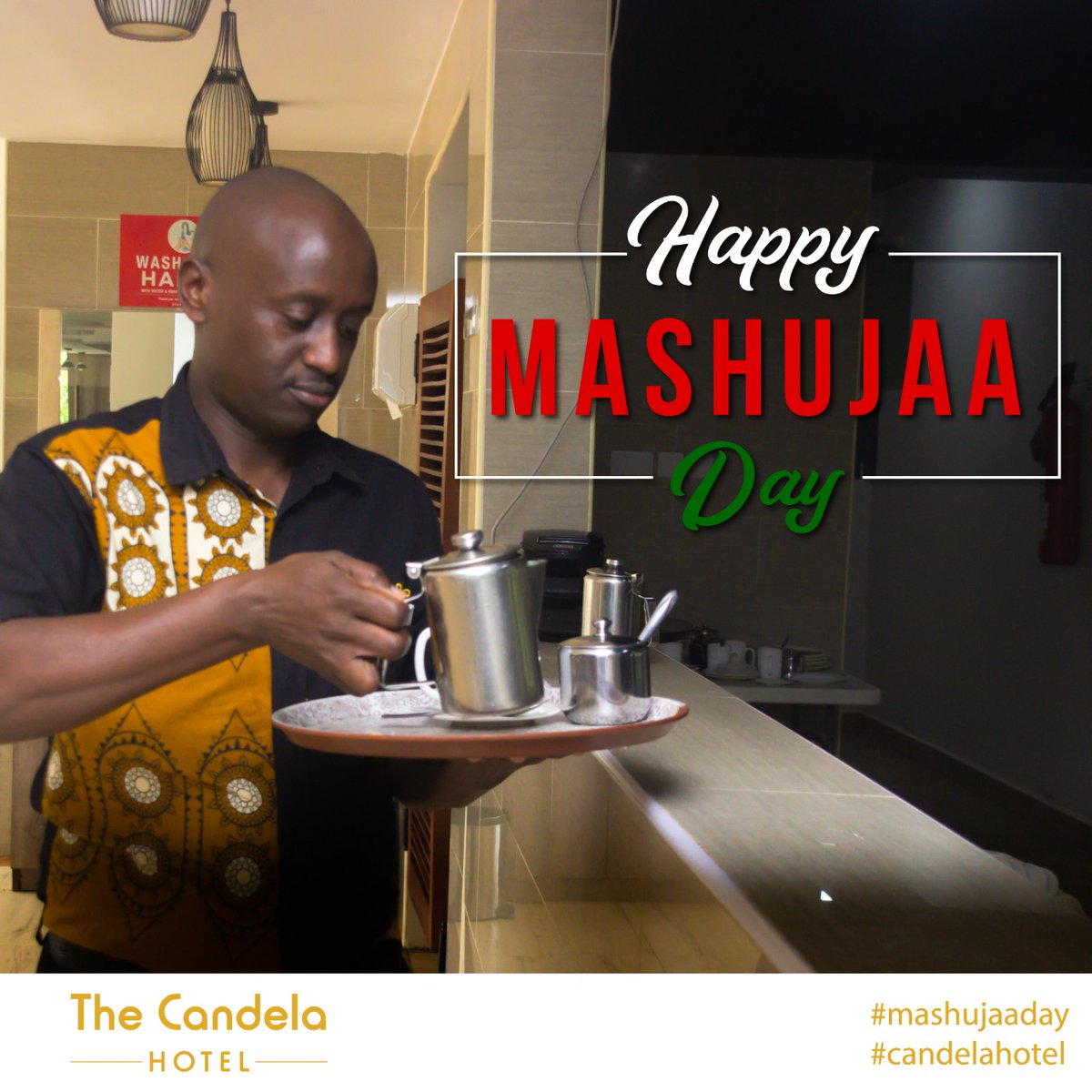 CandelaHotel's tweet photo. To all our Esteemed customers ,

"WEWE NI SHUJAA WANGU"

I celebrate you for every opportunity you gave us to serve you 🙏 🙏 🙏

 Happy mashujaa day https://t.co/8BYTk3maUY