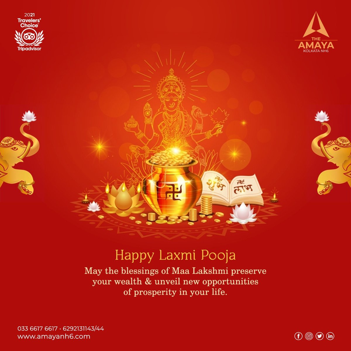 AmayaResort's tweet photo. Let's celebrate the Goddess of wealth as she showers her blessings of prosperity and success.
#𝐀𝐌𝐀𝐘𝐀 𝐖𝐢𝐬𝐡𝐞𝐬 𝐘𝐨𝐮 𝐚𝐧𝐝 𝐘𝐨𝐮𝐫 𝐅𝐚𝐦𝐢𝐥𝐲 𝐇𝐚𝐩𝐩𝐲 𝐤𝐨𝐣𝐚𝐠𝐚𝐫𝐢 𝐋𝐚𝐤𝐬𝐡𝐦𝐢 𝐏𝐨𝐨𝐣𝐚 !! https://t.co/Bns88mJh8U