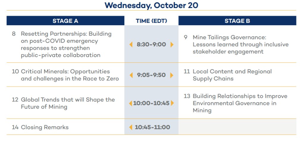 ❗️TODAY: We have a suite of virtual sessions looking at key #mining issues from #CriticalMinerals to mine tailings governance. 

⏰ It all starts in less than one hour!

Yesterday's recordings are also available in the Auditorium.

Join us 👉 bit.ly/IGF17thAGM
#IGFAGM
