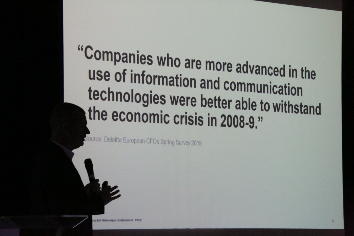 InvestnetEvents's tweet photo. A fascinating presentation on "Intelligent Finance driving sustainable business" with lots of empirical evidence from Jason Coady, CFO @SAPUKIreland  #FinanceSummit21 https://t.co/CDq9TAd8nU