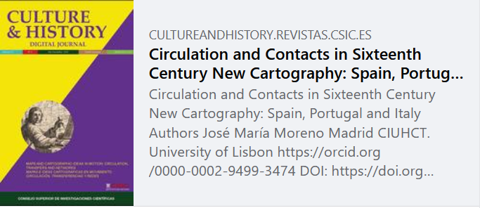 ErcRutter's tweet photo. How did cartographic information circulate in #Spain, #Portugal and #Italy in the sixteenth century?
@JMMorenoMadrid answers in his new paper freely available at: https://t.co/e5QV8jGubj
#maps #EarlyModern #cartography #ciuhct #CirculationofKnowledge #Espionage #IberianScience https://t.co/q5ntdWAmoB