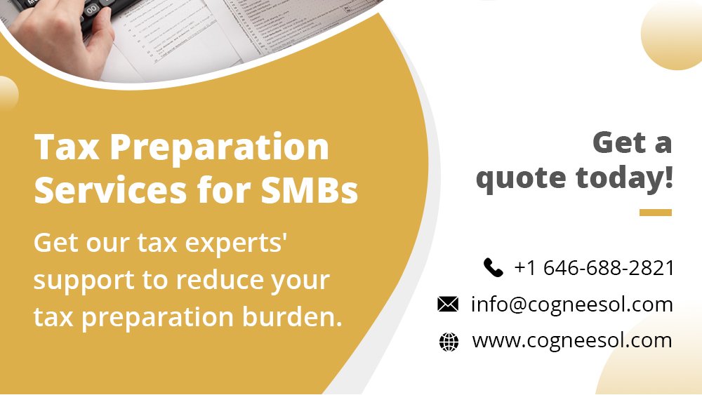 Are you seeking a reliable solution for your #taxpreparation needs during this busy tax season? Then, you need not worry anymore! <a href="/Cogneesol/">Cogneesol</a> is here to help you! To learn more, visit here today: bit.ly/3DYnmxn