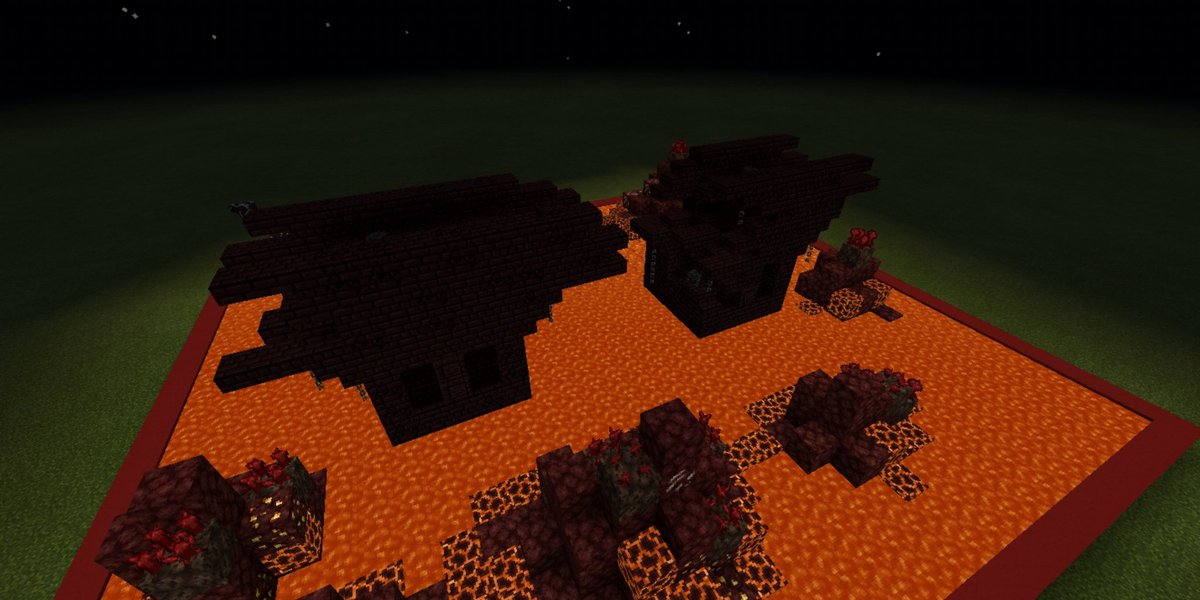 Deadknight32A's tweet photo. My idea is there should be a Abandoned Nether Fortress cuz we have active Nether Fortress in the game why not a Abandoned Nether Fortress in the game these can be only found in the deep lava lakes and you can find Wither skulls much easier than killing a lot of Wither's. https://t.co/Sl7wb8WcLe