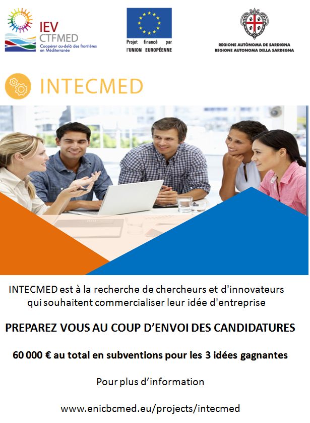 📣 Appel à candidatures  Tunisie 🇹🇳
⚠️PRÉPAREZ VOUS AU COUP D’ENVOI DES CANDIDATURES
➡️Soyez connectés et suivez nous pour plus d'information  enicbcmed.eu/projects/intec…
@ENICBCMed #GOMED #INTECMED #Innovation #KET #Incubators #Mediterranean