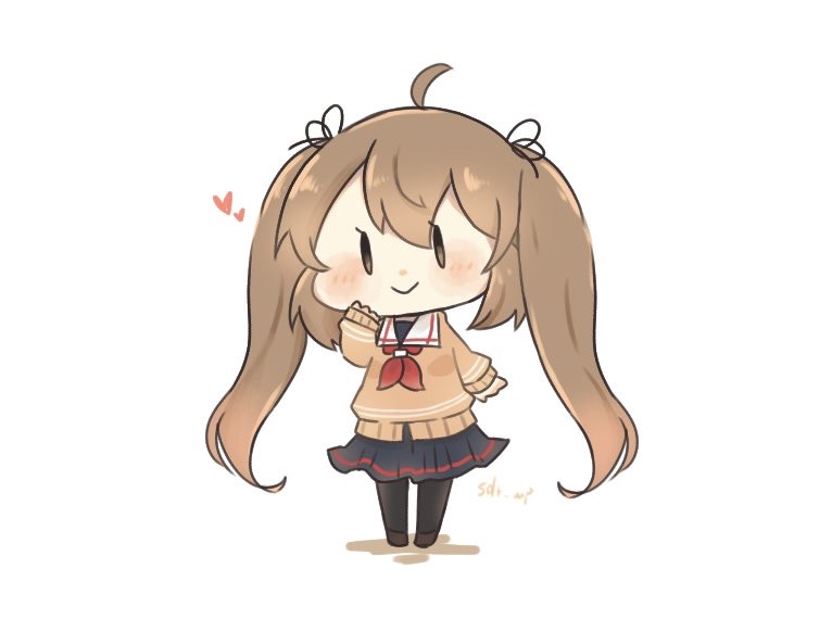 村雨(艦これ) 「さむい 」|花梨(かりん)。@仕事と原稿中のイラスト