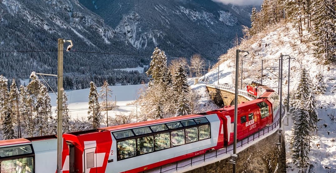 I want to ride a train through the alps, with a book and a cup of coffee. But the train car is mounted on a huge 3-axis gimbal 😄