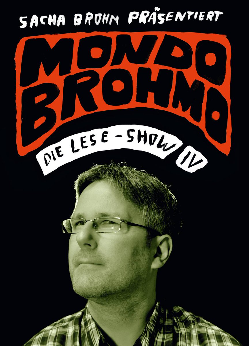 Hey Leute. Wisst ihr, dass ich witzige Lesungen mache? Ja, twittern kann ich nicht, aber ich schreibe ganz passable Vorlesetexte. Am Freitag, den 22. Oktober. Ab 20 Uhr im Lichtwerk in Bielefeld. Zum vierten Mal MONDO BROHMO. Ich muss jetzt schon lachen.