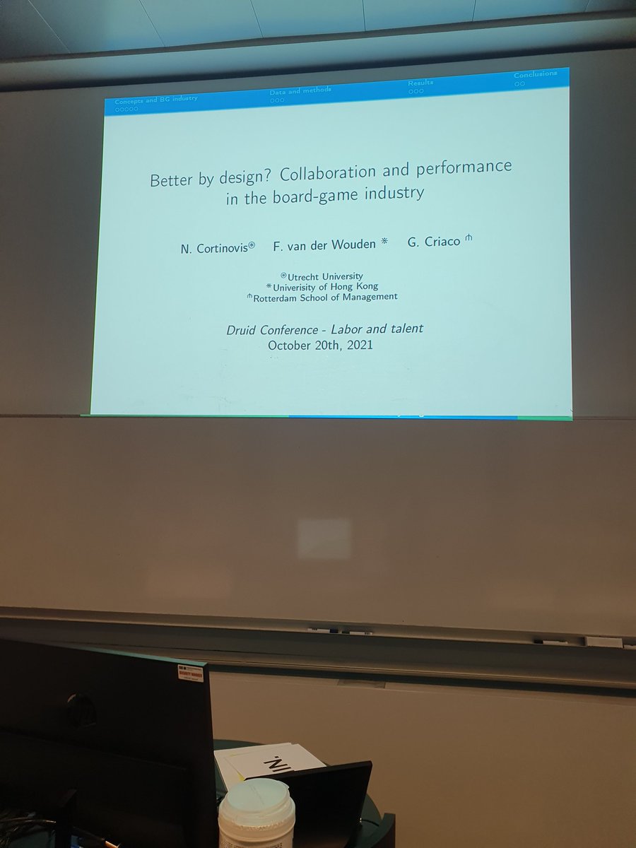 nick_corti's tweet photo. Great to present my paper (with @fvanderwouden and Giuseppe Criaco) on teamwork and performance at #Druid21! Special thanks to the discussants (@BahooTorodi and @MirvaPeltoniemi) for the great feedback! https://t.co/8bi4LFfSc9