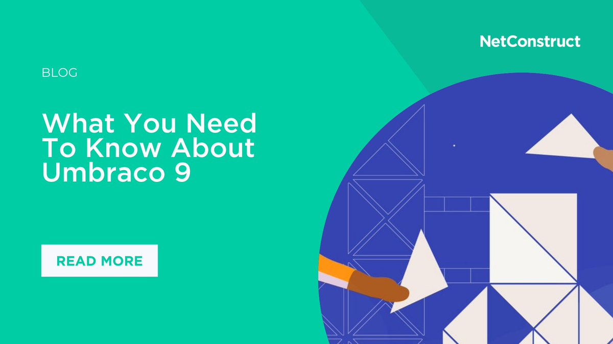 NetConstruct's tweet image. Umbraco 9 has landed. Making the move from ASP.NET to Core, there are a whole host of benefits and performance gains. In this blog, we discuss what you need to know about Umbraco 9: bit.ly/3C12hSj #umbraco9 @umbraco