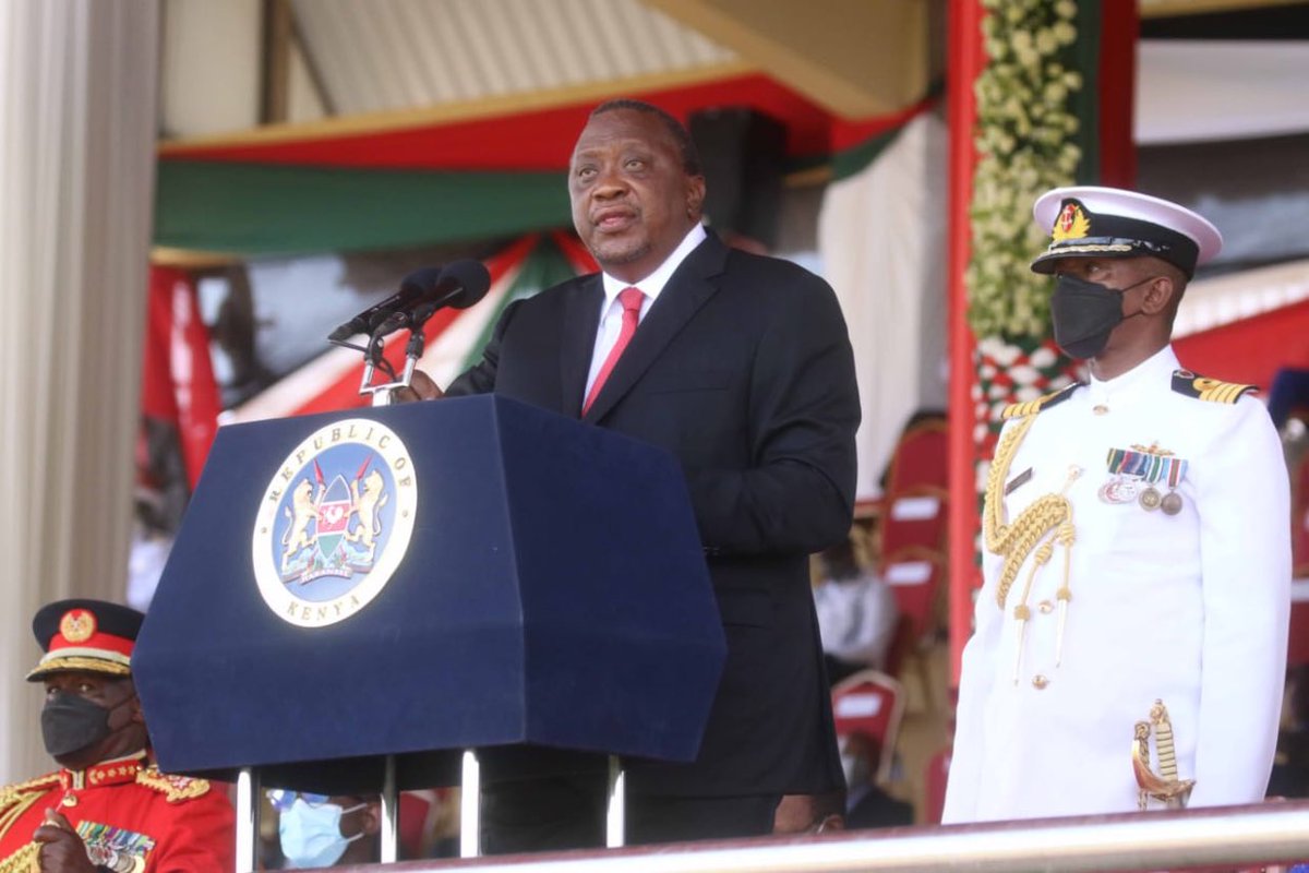 Kiss100kenya's tweet photo. BREAKING NEWS: Nationwide curfew lifted with immediate effect - President Uhuru Kenyatta. #MashujaaDay https://t.co/kdjISEfQAj
