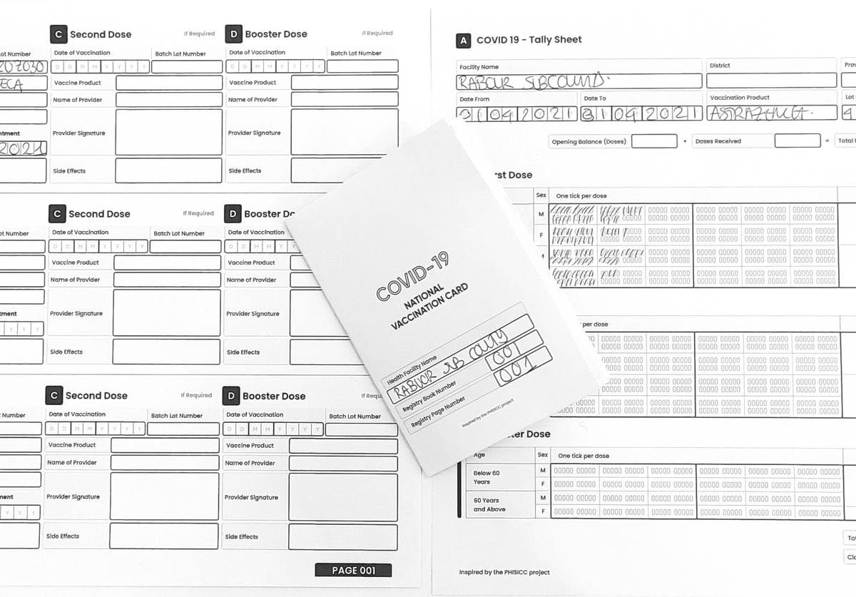 sonder_design's tweet photo. We’re delighted to share a newly developed set of paper-based recording and reporting tools to support Covid-19 vaccine delivery. 
https://t.co/IrgH38y32M https://t.co/qXhBlm7nM1