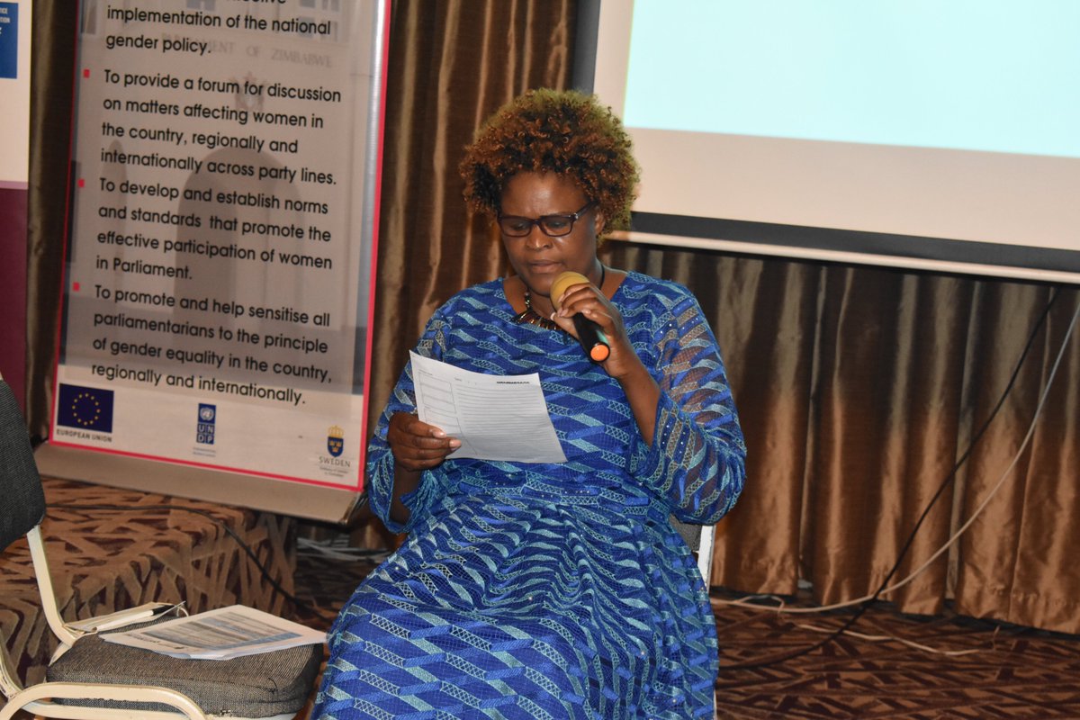 SilveiraHouse64's tweet photo. Hon S. Bhuda Masara, posited that the Women's Quota in Parliament is progressive. However many of the appointees appear to be "place holders" who are colloquially labelled "VeBacossi". Some are questioned who do they represent?  @Misereor @SwedeninZW https://t.co/s77zBaPPcq
