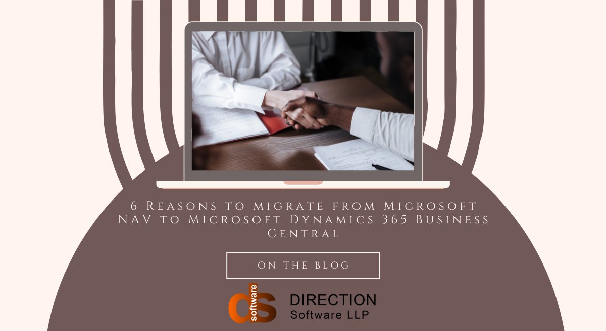 directionswsoln's tweet photo. Read about 6 Reasons to migrate from Microsoft NAV to Microsoft Dynamics 365 Business Central now!
https://t.co/UbMcPSRAx6
#DirectionSoftware #Blog #Blogs #MicrosoftNav #MicrosoftBusinessCentral #BusinessCentral #Navision #MicrosoftNavision #NavtoBC #6Reasons #ITService https://t.co/VymdcmuuPm