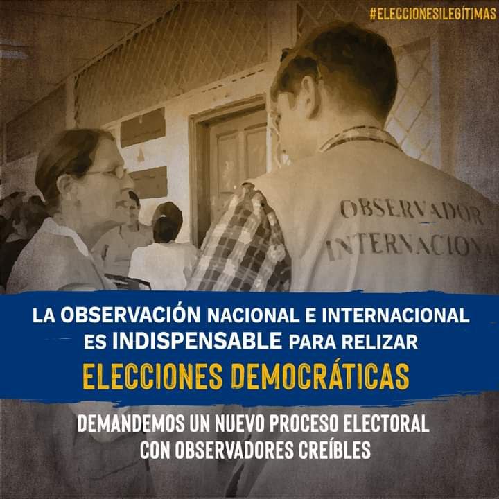 MovimientoMAD's tweet photo. Levantemos la voz, exigíamos un proceso electoral transparente.
#EleccionesIlegítimas
#Nicaragua
#SomosMAD
@traficoni @CorteIDH @soyfdelrincon @camilocnn @BiancaJagger @PauloAbrao @totonia68 @cefeche @100noticiasni @LuciaPinedaU @CafeconVozNi @Europarl_ES @ReporteNi https://t.co/NGvCXL9IcH