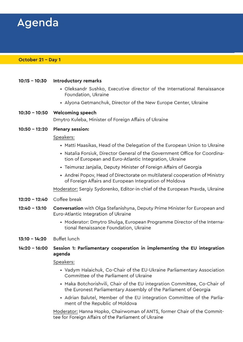 NEC_Ukraine's tweet photo. 🔥🇪🇺@NEC_Ukraine & @IRF_Ukraine (in partnership with @IPREMD @OSFGeorgia) cordially invite to join 4th Association Exchange Forum on Association Agreement implementation in #Georgia🇬🇪, #Moldova🇲🇩 and #Ukraine🇺🇦.
📆 Oct 21-22
📽️More: https://t.co/TJSHi1Jata
#EUassociationTRIO https://t.co/lP2kcKtllb