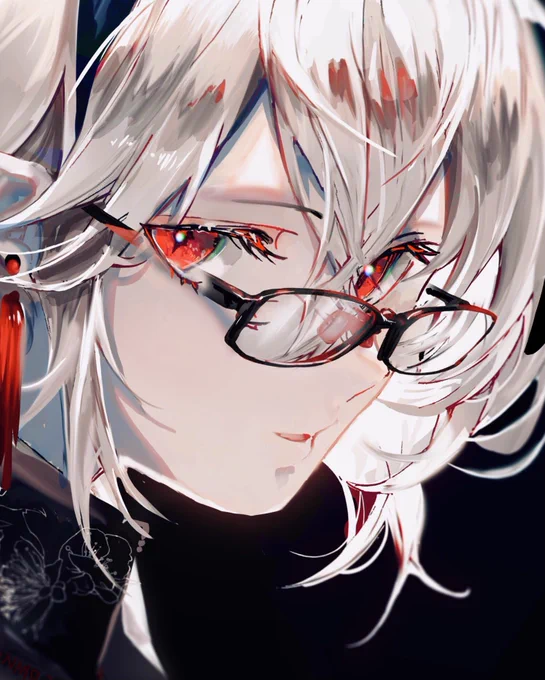 #絵柄が好みって人がいればいいなぁ

よく白銀髪描いてます 