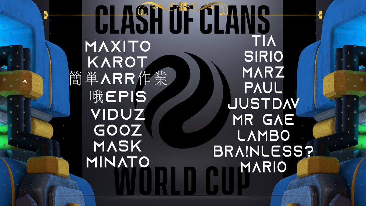 ItalyCoC's tweet photo. @ClashWorldCup S7

Secondo spoiler del roster finale! Protagonisti i TH12! 🔥

Il roster è pronto e consegnato, il torneo è imminente (dal 1 novembre).. i protagonisti ve li presentiamo con un po’ di suspence.. per sognare il Back2Back!

#GOGOITALY #DreamingBack2Back https://t.co/gwkD8mzxW1