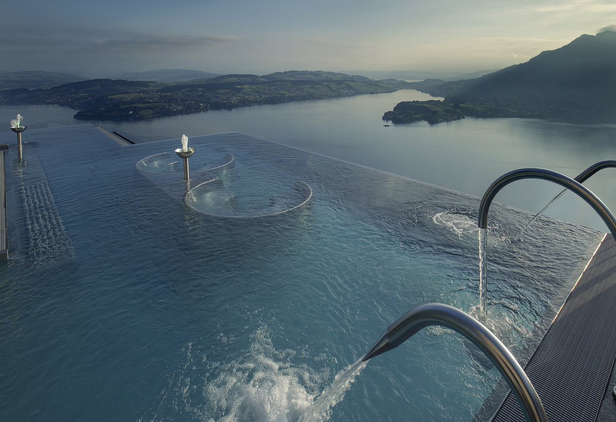 @RookieXBT This picture you showed is Hotel Villa Honegg in Switzerland, very georgeous view from up there. I can also recommend Hotel Bürgenstock just a few hundred meters from this one, with an even more stunning view and great Spa and everything (picture from view of the outdoorpool)