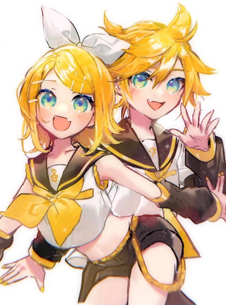 鏡音レン ,鏡音リン 「リンレンちゃん 」|和佐倉庫のイラスト