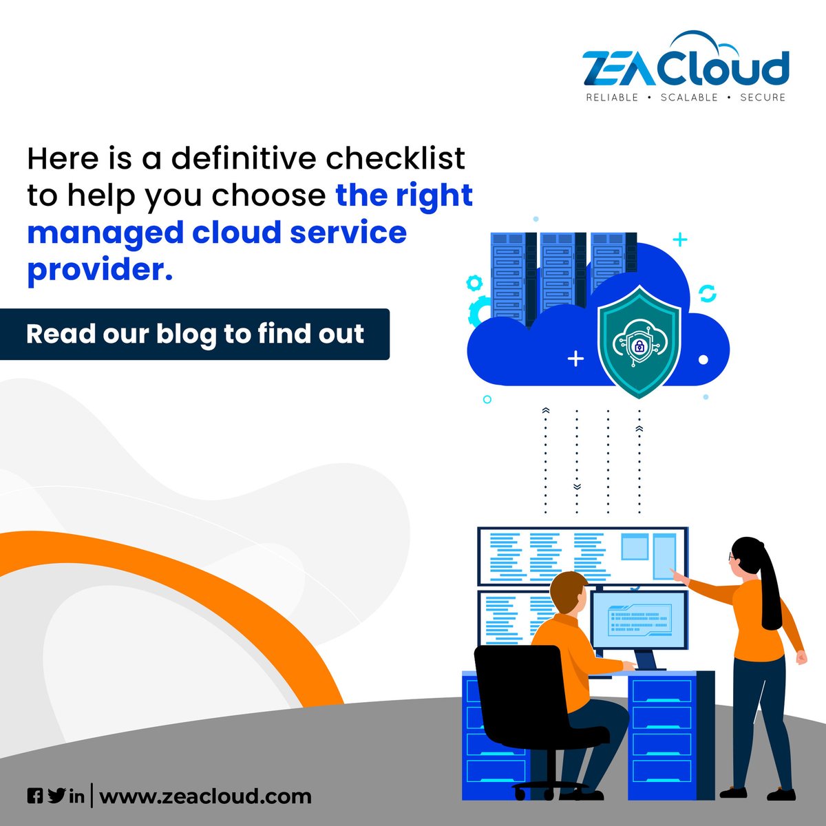 zeacloudin's tweet photo. As more companies migrate to cloud infrastructures, they need affordable and flexible managed cloud services from a reliable partner. Read our blog to know more; https://t.co/hrUGCtuCZl
.
.
.
#cloud #dataprotection #digitalindia #cloudsecurity #cloudsecurityservice https://t.co/2SkbdPaUzr