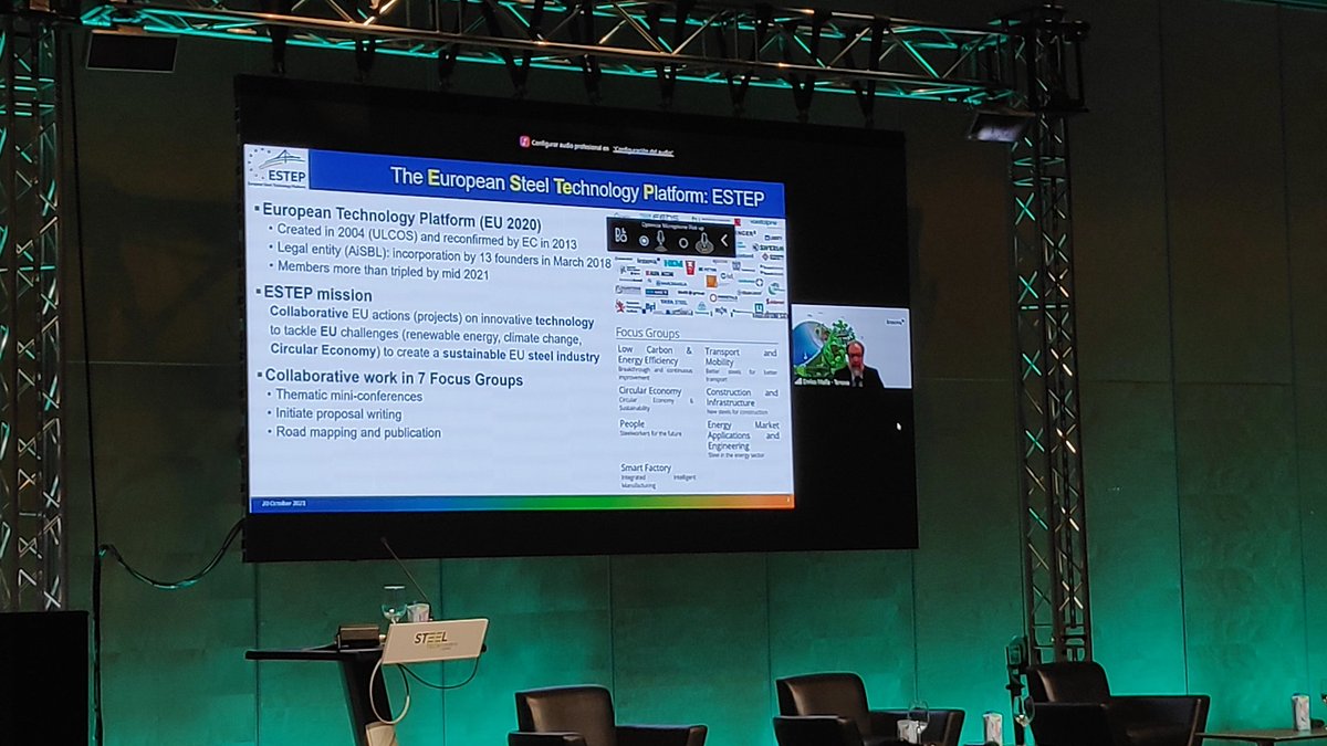 Keynotes sobre ciberseguridad y economía circular en el sector #siderurgico en  #SteelTech2021 <a href="/BEC_Bilbao/">BEC</a>