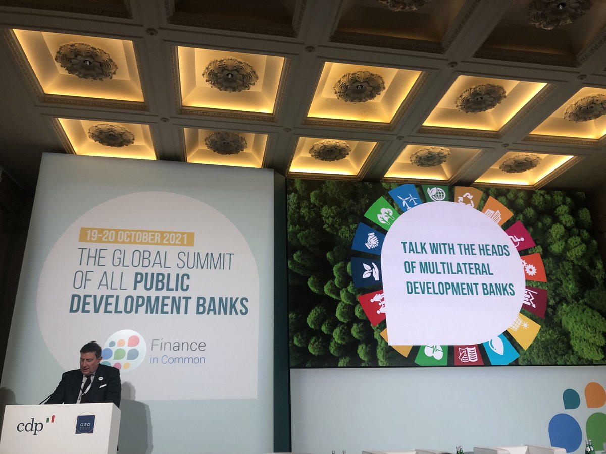 i_brun's tweet photo. « The #CEB will spare no effort to ensure that @FinanceInCommon continues to exist and strive in the future » a strong commitment from Carlo Monticelli who will be leading the #CouncilofEuropeDevelopmentBank from 2022 onwards. @COEbanknews https://t.co/Q7B0SgY8i7