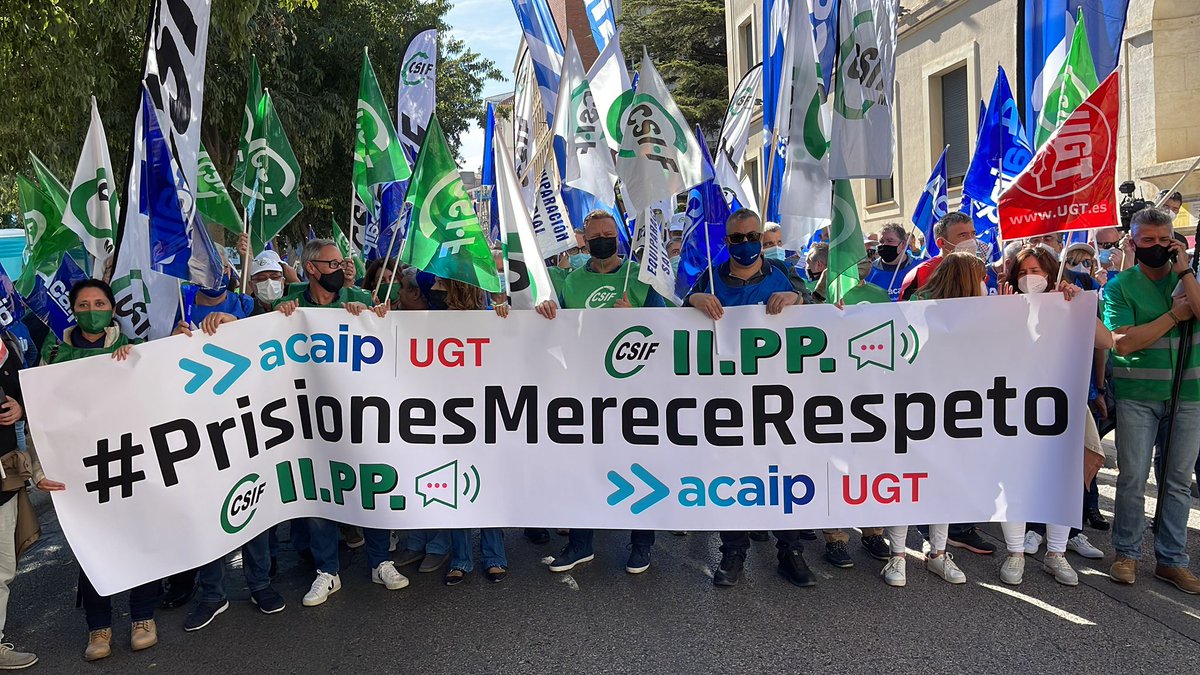 CSIFPRISIONES's tweet photo. #prisionesmerecerespeto

C U E N C A https://t.co/747Mfsv6Zc