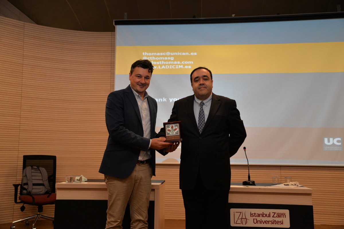 zaimuniv's tweet photo. Prof. Dr. Carlos Thomas'ın konuşmacı olarak katıldığı "Eco-Concrete Reinforced with Fibers" başlıklı seminer Nizamülmülk Salonumuzda gerçekleşti. https://t.co/y1cw6rjPx0