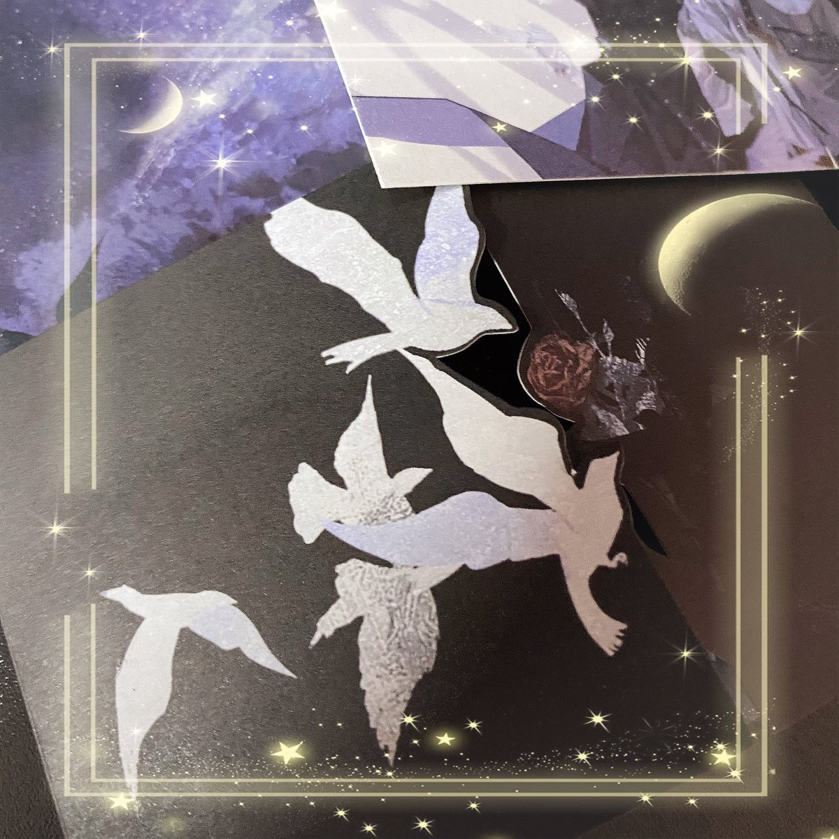 dingwuyun's tweet image. #白羊 by #麟潜 💙🐚 

so pretty! haven’t read the novel yet tho 😂