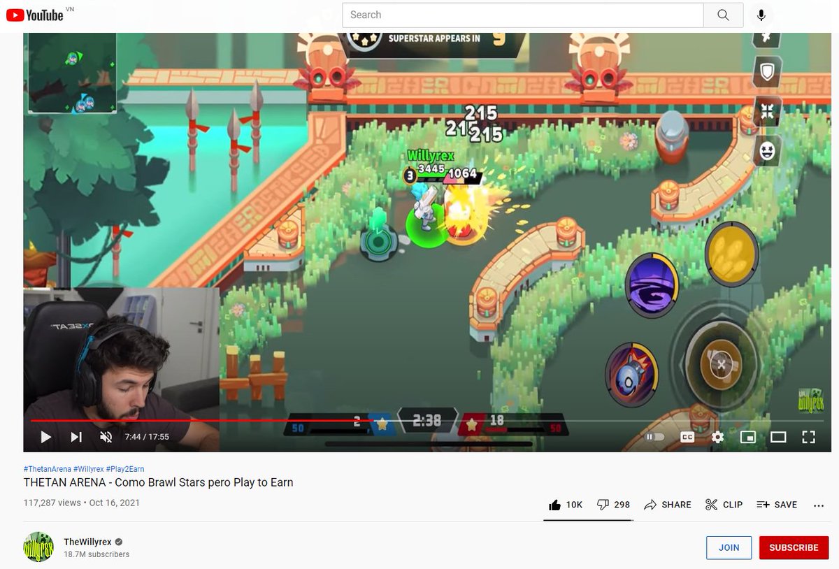thetan_world's tweet photo. Thanks @WillyrexYT for playing!! https://t.co/CHuqlZzDg9