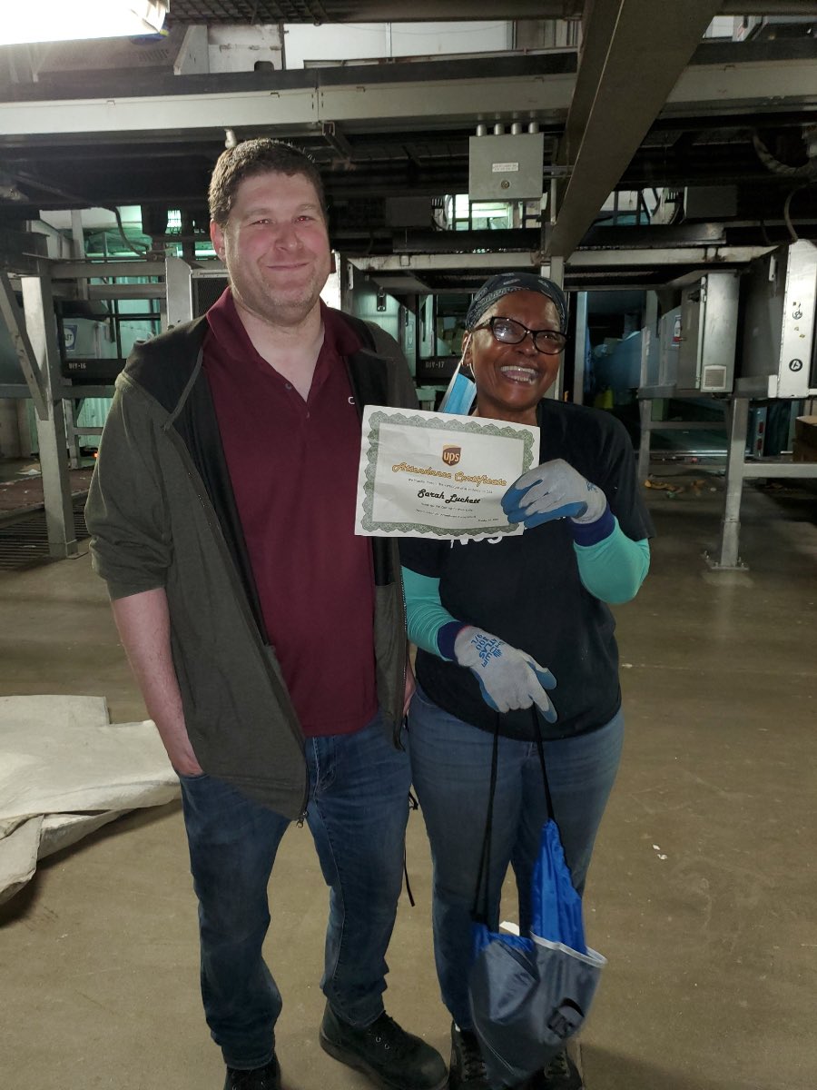 North Outbounds recognized Sarah Luckett for perfect attendance in Sunrise Outbound 4.  Thank you Sarah for your dedication to servicing our customers!! <a href="/CACHamysitterly/">Amy Sitterly</a> <a href="/CachTomasik/">CACH_Tomasik</a> <a href="/CCastigs/">CACHCastigs</a> @CACHPTSups