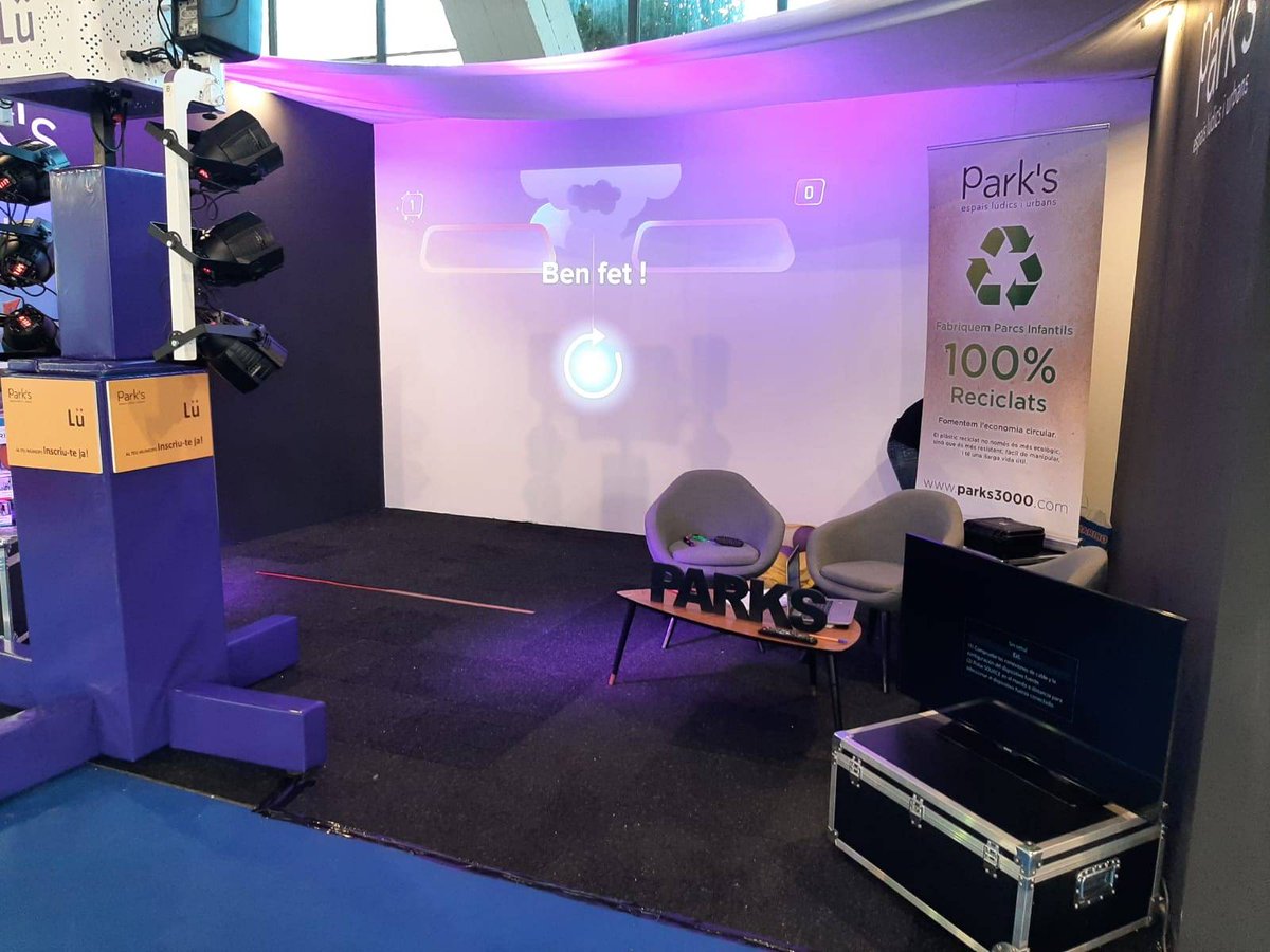 Parks3000com's tweet image. Ja estem al #municipalia
Us animeu a venir i jugar amb nosaltres?
.
.
.
#lu #jocsinteractius #mobiliariurbà #productesreciclats #equipamentsmunicipals