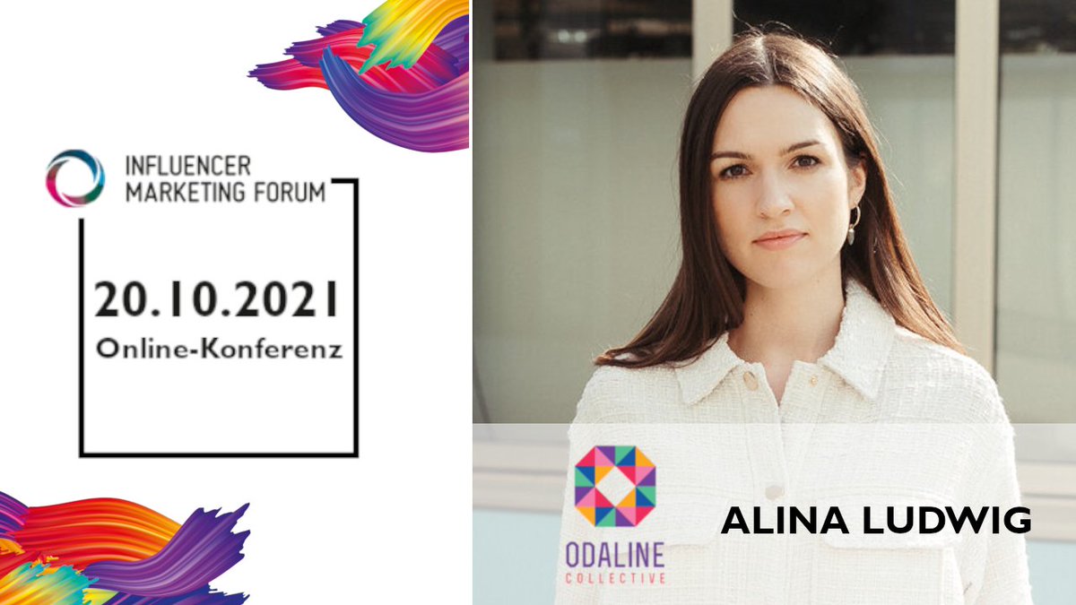 influenceforum's tweet photo. Jetzt gleich startet das #imf21 mit Alina Ludwig von @weareodaline zu #CreatorEconomy &amp; die Folgen für das #InfluencerMarketing https://t.co/BRaYLrXx2N