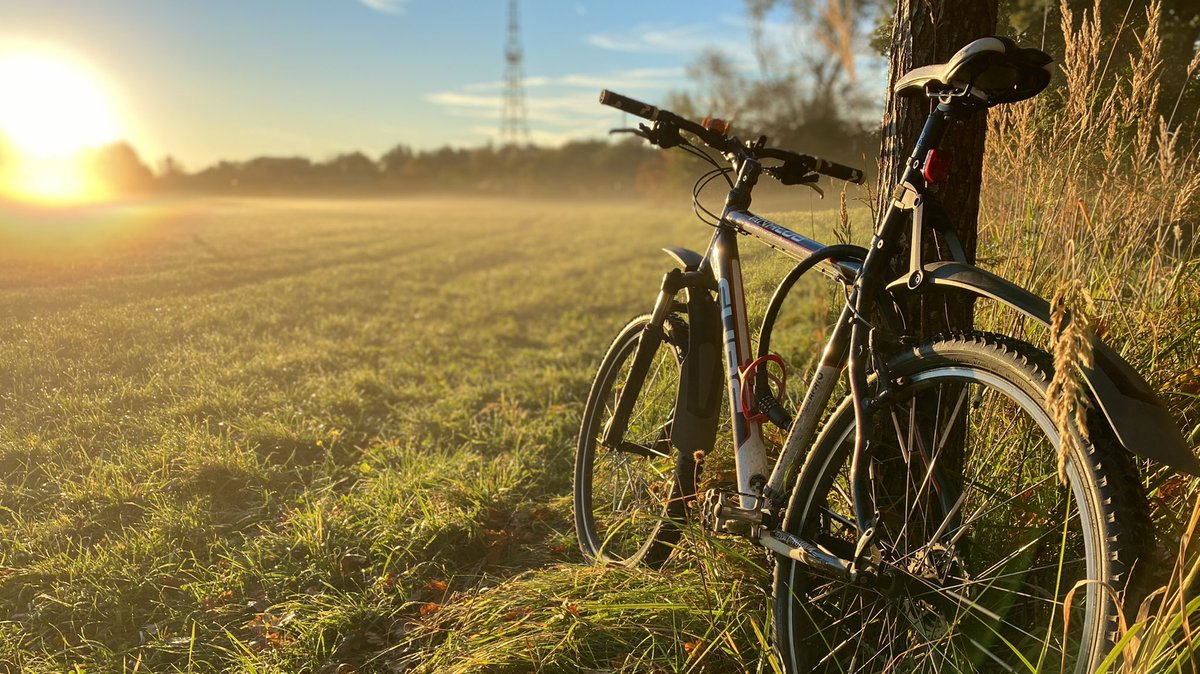 Mit dem Rad zu <a href="/esentri/">esentri</a> ist an Herbsttagen wie die diesem besonders schön! #mdRzA #bergfest