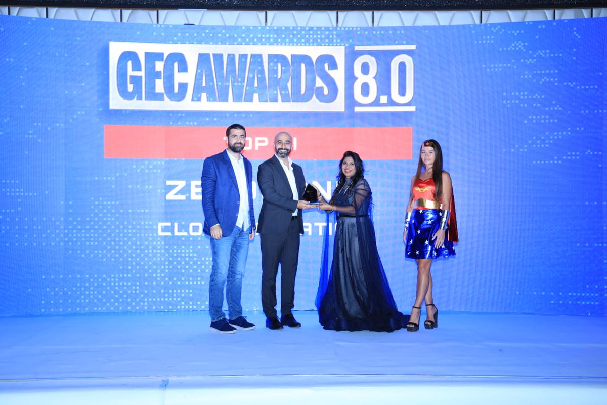 zeroandoneme's tweet photo. We're honored and thankful to have received GEC MEDIA GROUP's Top SI for Cloud Migration Award during the GEC Awards 2021.

#GECAwards #CloudMigration #AWS #APN https://t.co/oG41FphYTO