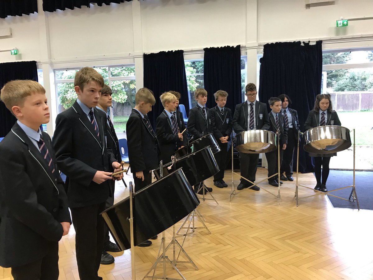 ChurchdownMusic's tweet photo. This week, our Year 8 students have been celebrating Black History Month by performing in steel pan workshops run by the Pantasy Steel Band. Well played, everyone! 🎶 https://t.co/cHoaRdEzyd