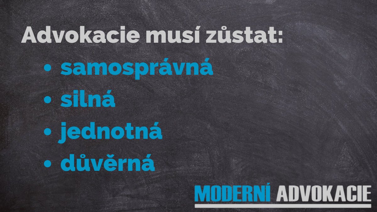 Advokacie vždy byla, je a musí zůstat silná, jednotná, samosprávná a nezávislá. Advokacie musí důrazně chránit důvěrnost vztahu mezi advokáty a našimi klienty. Ochranu těchto hodnot si bereme jako náš hlavní závazek. ⚖

#moderniadvokacie #ČAK #8_Sněm #advokacie