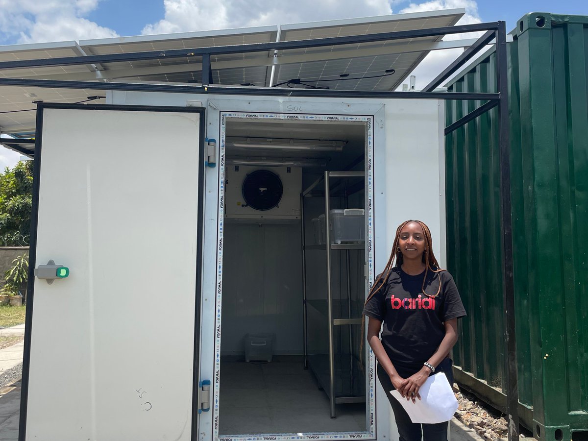 The Baridi #solar-powered cold room was recently launched at <a href="/StrathU/">Strathmore University</a>, #Kenya. With EEP Africa funding, @MalsLtd will bring this cooling-as-a-service solution to the Burma meat market in #Nairobi to reduce post-slaughter losses.eepafrica.org/Portfolio/tree…
<a href="/NDFnews/">Nordic Development Fund</a> #SDG2 #FoodSecurity