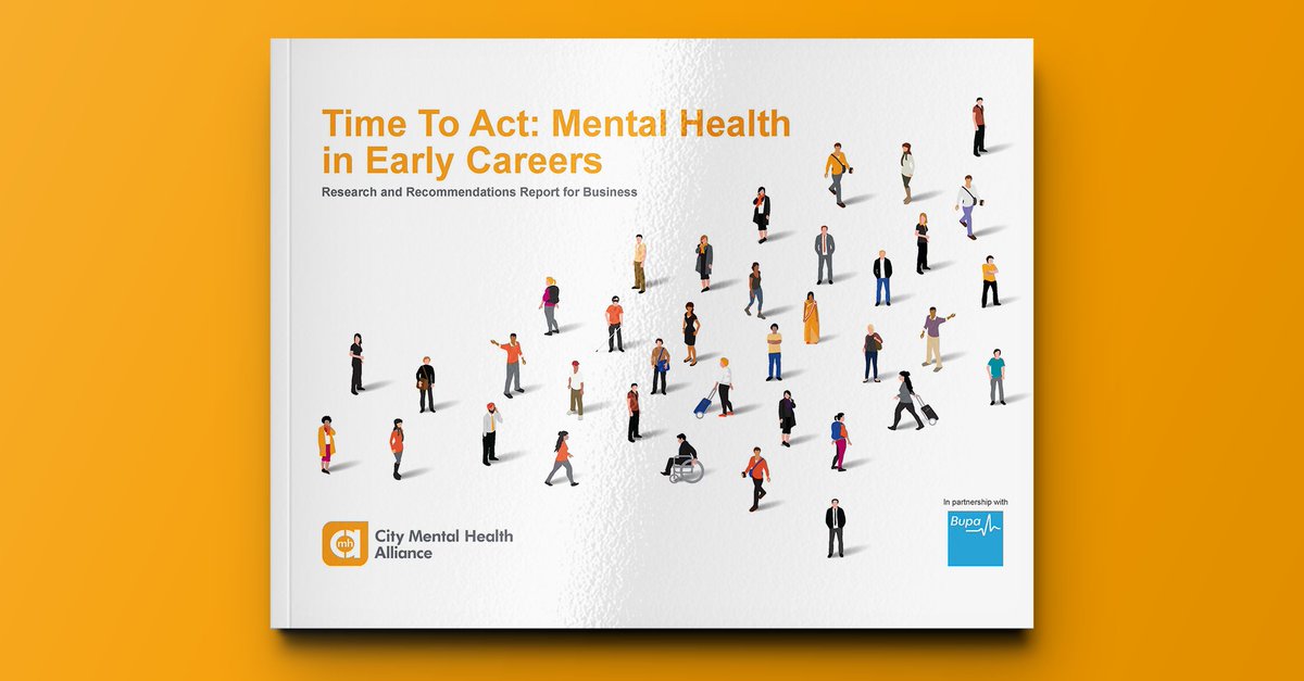 City_MHA's tweet image. Today we publish our new report revealing the scale of the mental health crisis our early careers colleagues are facing. 

For businesses this research is a: 
📣 Call to action
💡 A huge opportunity 

Read on to find out more 🧵👇  

[1]