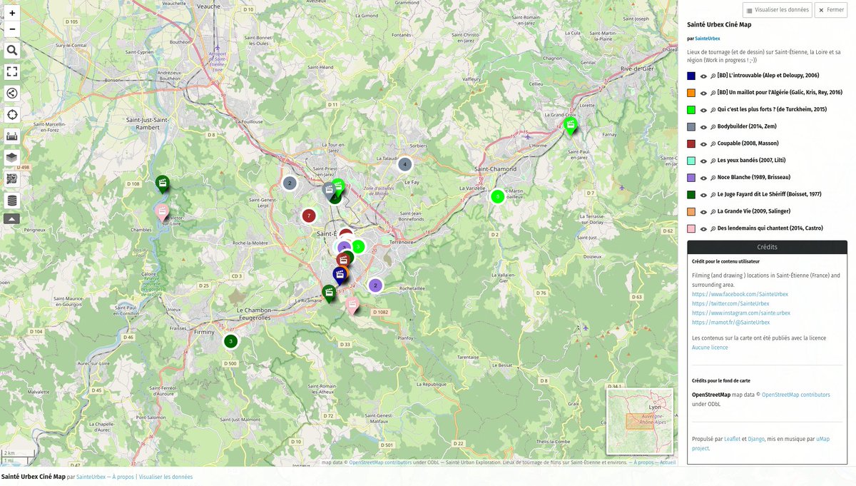 SainteUrbex's tweet photo. Ou bien encore parcourir notre célèbre #Sainté #Urbex #Ciné #Map qui elle reprend l'ensemble des lieux de tournage (et de dessin) repérés jusqu'à présent ! 🗺️🎥🎬💚 https://t.co/z0i5RtzNrH https://t.co/SLTZYcO6Zp