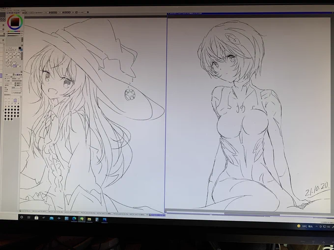イレイナさん綾さん、どっちからいくか、、、( i _ i ) 