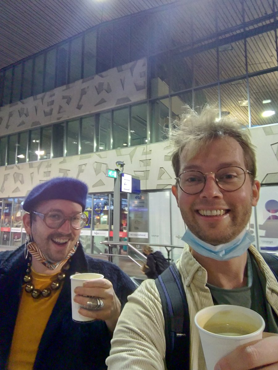 En route! Taking a train to Lyon for #ietmlyon with creative producer Rick. Hit me up for info on #creativeeurope, and ask Rick about their work. A bientot!