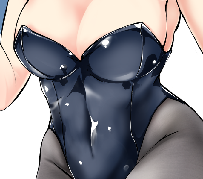 つい日和ってボカして誤魔化そうとしちゃうんだけど
ツヤテカを表現するには
エッジの効いたくっきり影とハイライトが大切だと思う 