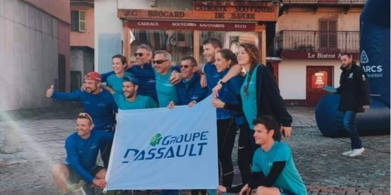DassaultFalcon's tweet photo. Another 700km @LaCourseduCoeur (Race of the Heart). Great race. Great cause, organ donation awareness. Kudos to our friends @CdC_Dassault for a #1 finish. https://t.co/bq7pHXrqvy