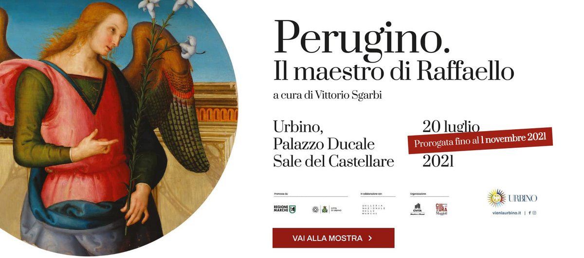 lemarchediurbino.it/it/eventi/most…
"Perugino, il maestro di Raffaello"
MOSTRA PROROGATA FINO AL 1 NOVEMBRE 2021